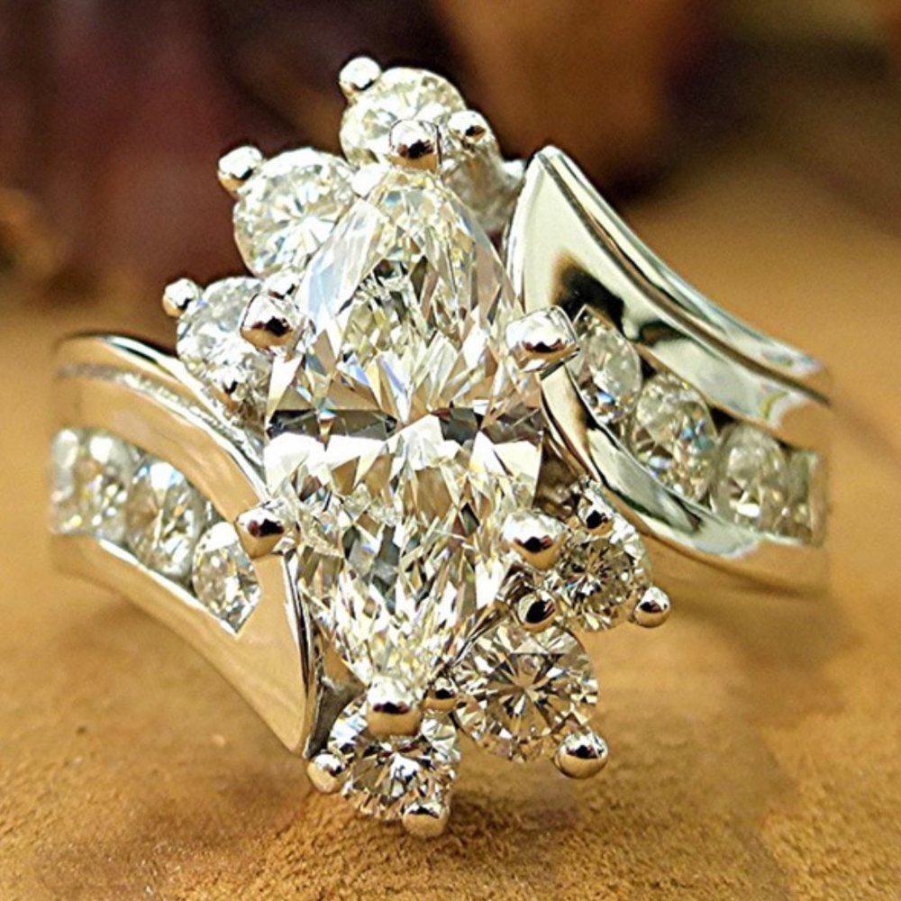 💞Fancy New Arrival Elegant CZ Women Accessories Ring, GPMB1524
